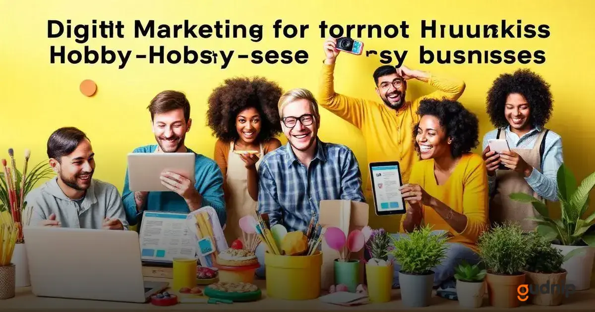 Marketing digital para promover suas atividades hobby-for-profit