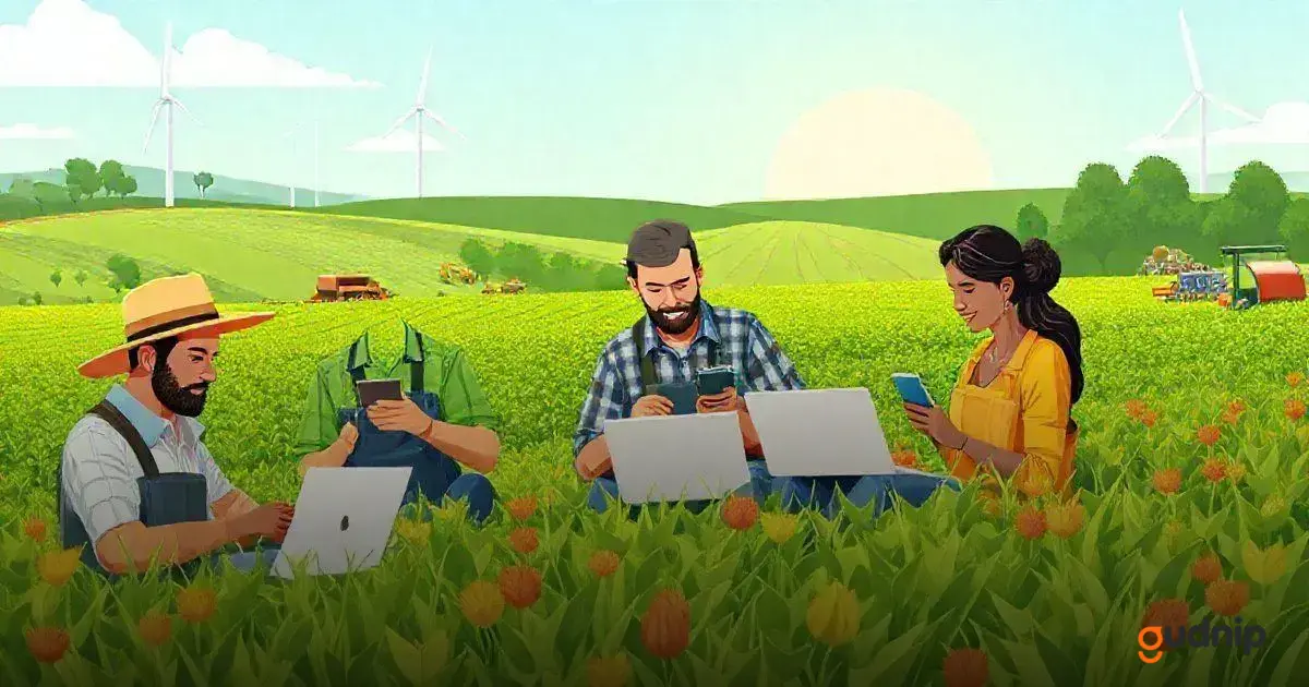 O papel da internet nas comunidades agrícolas