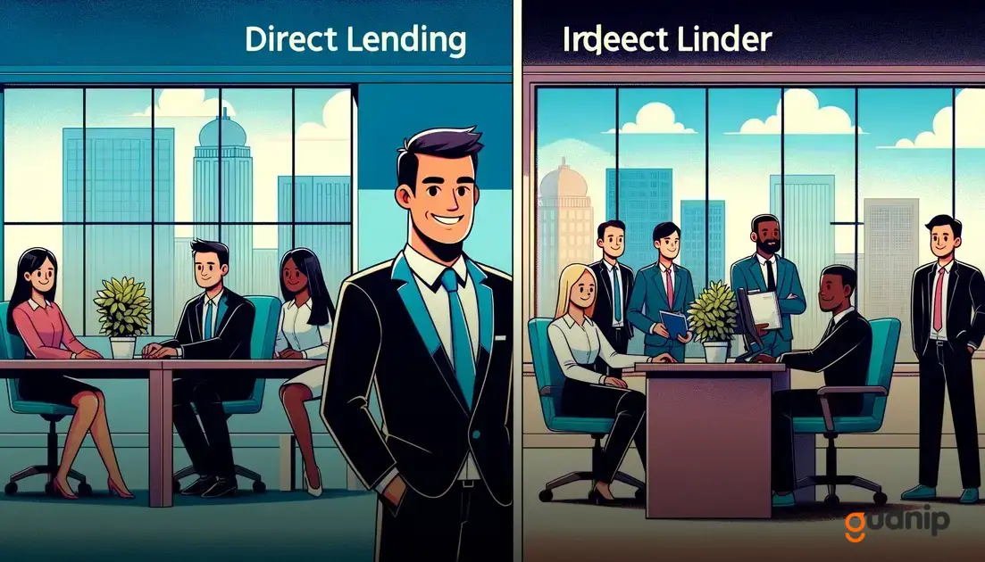 Differences Between Direct and Indirect Lenders Differences Between Direct and Indirect Lenders